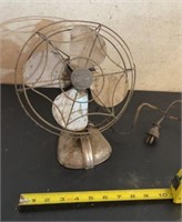 Vintage Mastercraft Fan 9 inch  , cord needs