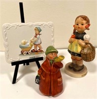 3pcs- Goebel Hummel Figurines