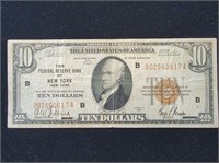 1929 $10 Reserve Bank FR-1860b