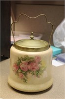 Old Ceramic Biscuit Jar