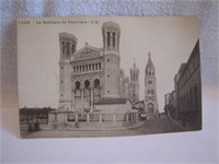WW1 Lyon - LaBasilque de Fourviere - CB PostCard