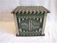 1917 Adams Spearmint Gum Tin Store Display