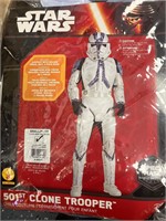 Star Wars clone trooper costume size 3-4