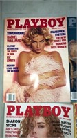 10 1992 playboy magazines