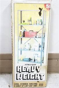 Home-E-Quip Heavy Weight Steel Storage Shelving