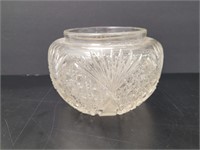 Glass Vase vtg