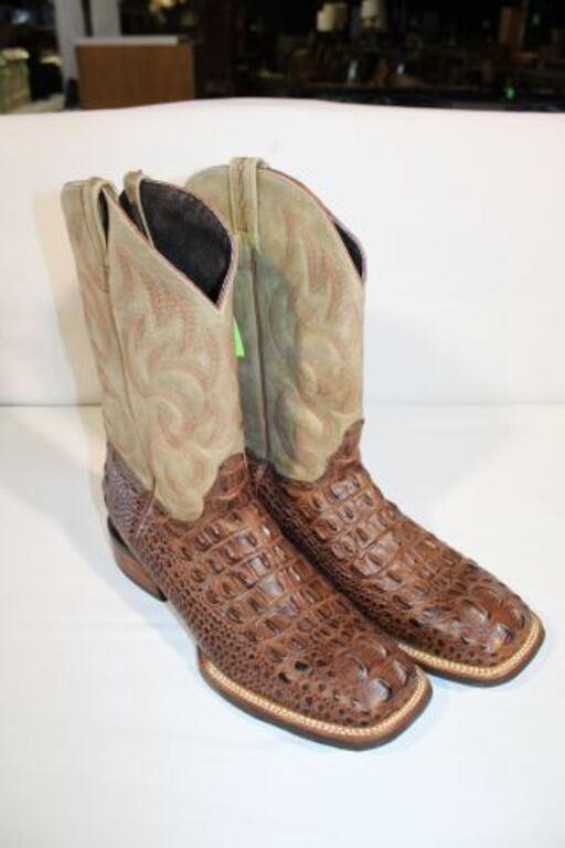 Men's Cavender "Exotic" Boots, Like New, Size 13D