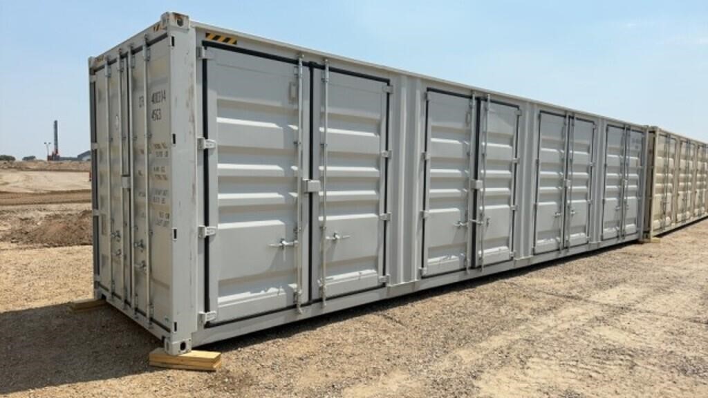 40' Single Trip Container W/ 4 Side Doors