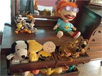 Scooby-Doo, snoopy, other plush toys