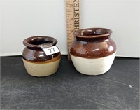 Small Crock Jars