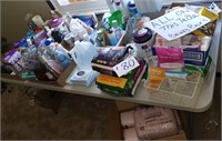 Table Full, Home Health Care Items, Beauty Aids