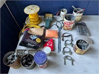 Spark Plug Wires Exhaust Clamps and More Lot