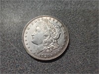 1921 Morgan silver dollar coin