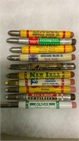 10 Adv. Bullet Pencils