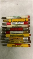 10 Adv Bullet Pencils