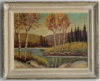 Harold Jemmett Oil on Canvas Landscape