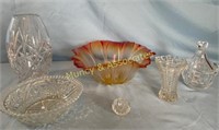 Crystal and Glass Serving Ware