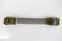 Native American Navajo & Turquoise Watch Band