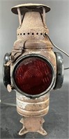 Antique Adlake RR Switch Lantern - Electrified