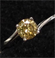 $1625 10K  Diamond (0.32Ct,I1,Brown) Ring