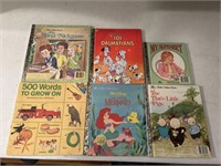 5 PC VINTAGE LITTLE GOLDEN CHILDREN'S BOOKS