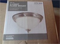 New Hampton Bay Flush Mount Light Lot 2