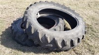 2-Used Armstrong 15.5 - 38 Tractor Tires