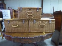 Set of three Vintage Baskets