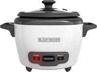 BLACK+DECKER Personal Size Rice Cooker, 3 Cup
