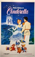 Cinderella Poster Autograph