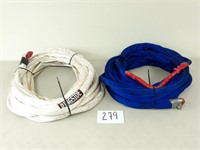 Blue and White Boxing Ring Rope (No Ship)