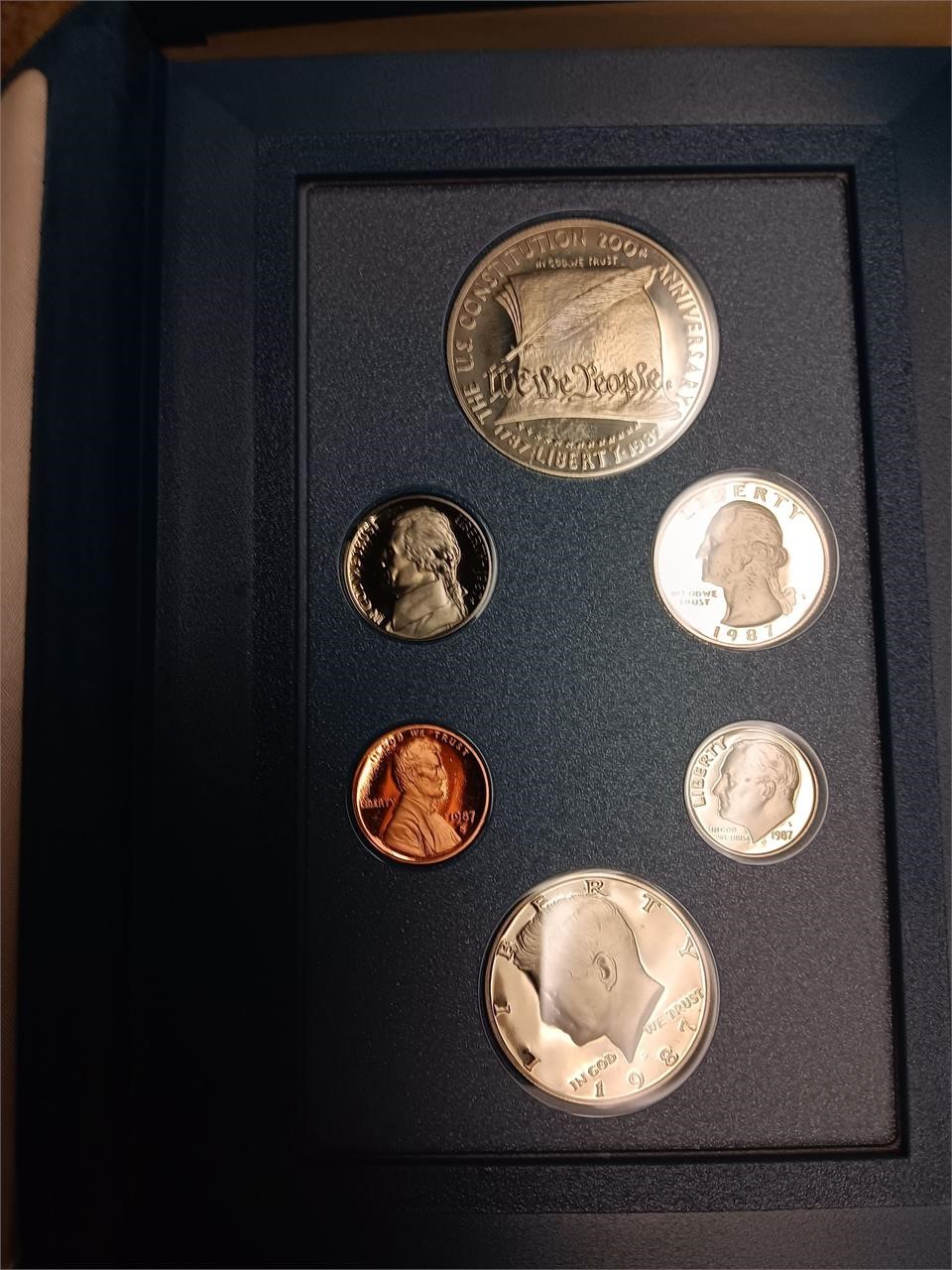 1987 US Mint Prestige Coin Set