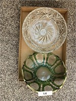 Etched and Cut Glass Bowls