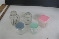 Glass Jars with lids