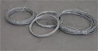 (4) Coils 14 Ga Fencing Wire