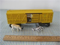 Vintage Lionel Animal/Cattle Hauler Toy Train Car