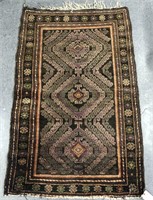 Caucasian Kazak Rug, 4' 9" x 3' 1"