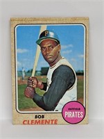 Bob Clemente 1968 Topps Pittsburgh Pirates HOF