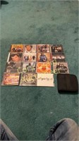 (15) Country CD’s (1) Holding Case
