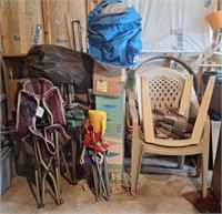 Camp Chairs, Easy Up Canopy - 64sq ft