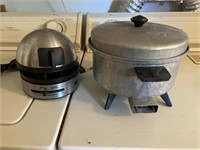 Deep fat fryer & egg cooker