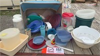 TUPPERWARE & PLASTIC WARES