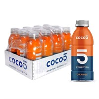 Coco5 Orange Hydration | 16.9 Oz Pack of 12