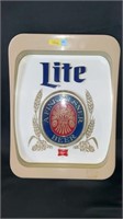 Lite Beer wall sign, not tested, 13x18 inches