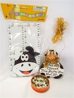 Cow Magnets - Cow Kitchen Sign - Cow Kids Growth