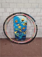 Hula Hoops and boogi board