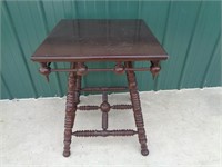 Vintage Stick & Ball Parler Table