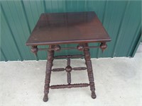 Vintage Stick & Ball Parler Table