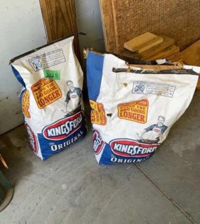 Kingsford charcoal one and a half bags