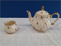 Sadler England Tea Pot And Cup